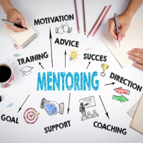 mentoring stock illustration