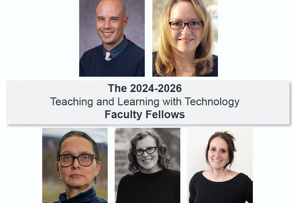 Teaching and Learning with Technology announces 2024-2026 Faculty Fellows cohort