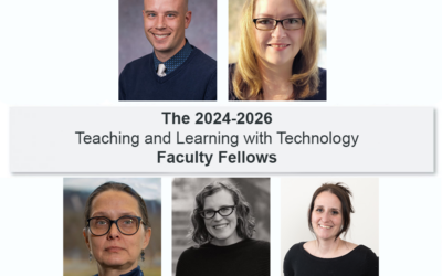 Teaching and Learning with Technology announces 2024-2026 Faculty Fellows cohort