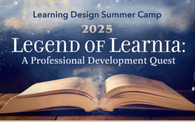 Proposals Open for Learning Design Summer Camp